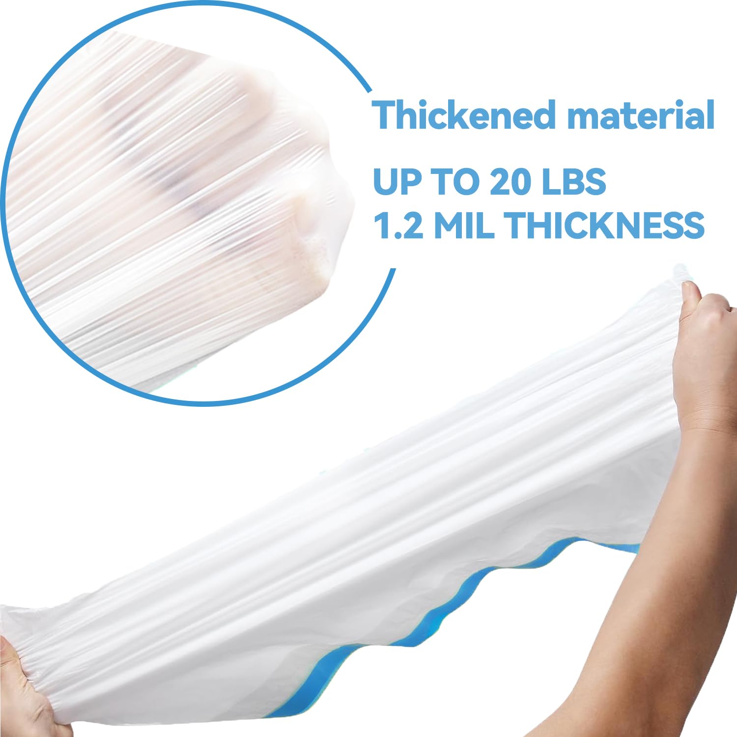 CoveCozy sac à côté d’une règle montrant dimensions 27×13 pouces pour ajustement
