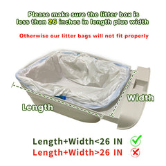 CoveCozy sac installé dans le tiroir d’un AutoScooper pour élimination propre