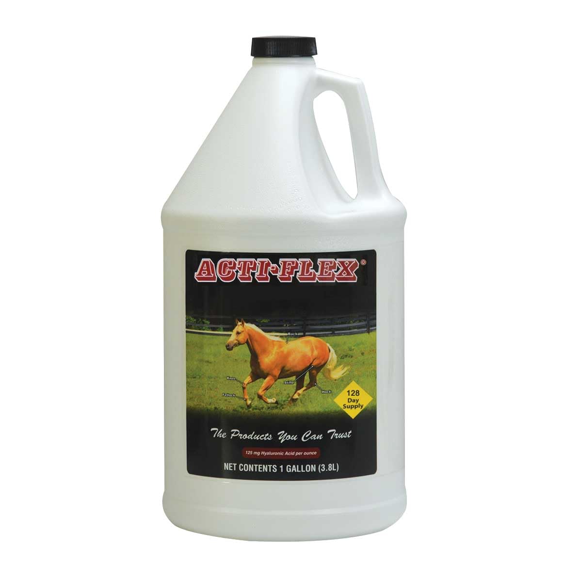 COX VETERINARY étiquette frontale du gallon montrant formule et bénéfices