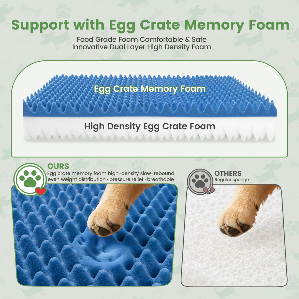 COZCIENCE gros plan mousse egg-crate pour ventilation et soutien