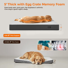 COZCIENCE gros plan mousse egg-crate détaillant soutien respirant