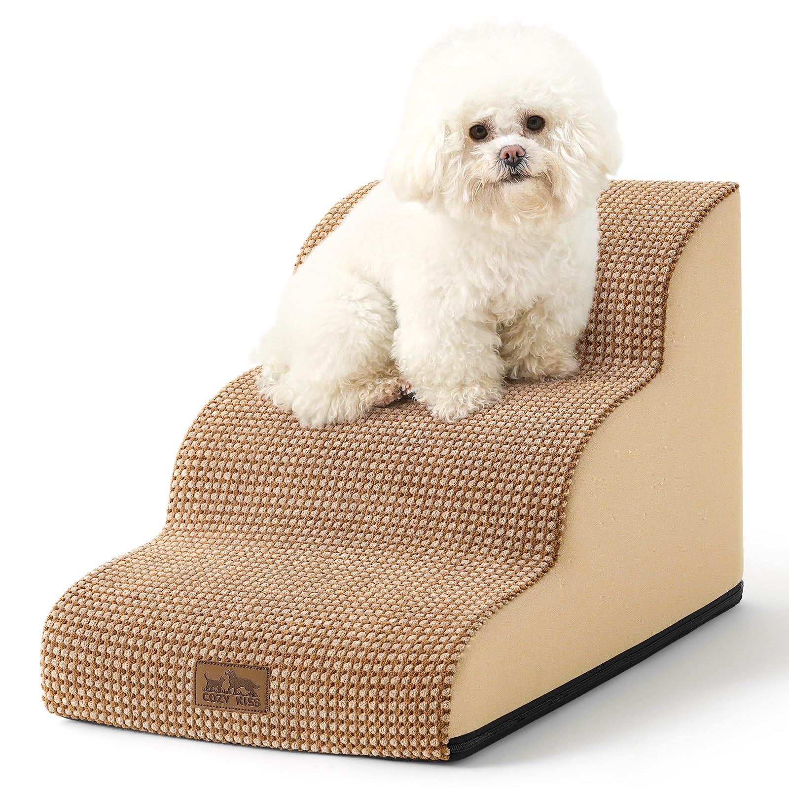 COZY KISS escalier devant packaging montrant design sûr et accessible
