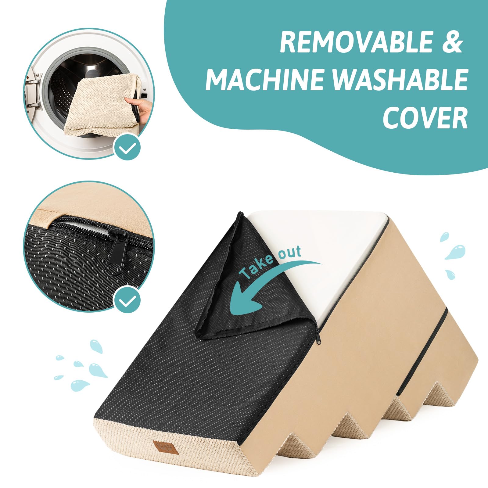 COZY KISS housse détachable prête au lavage facile