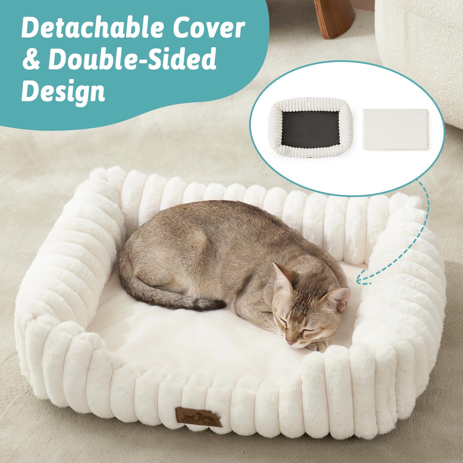 COZY KISS coupe mousse egg‑crate illustrant soutien orthopédique