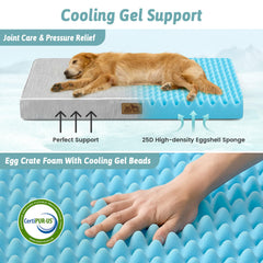 COZY KISS mousse egg crate gros plan soutien orthopédique