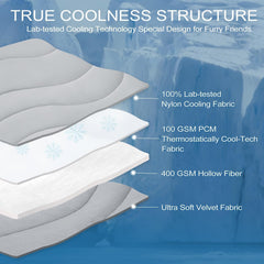 Cozyide dos en velours doux apportant chaleur et confort saisonnier