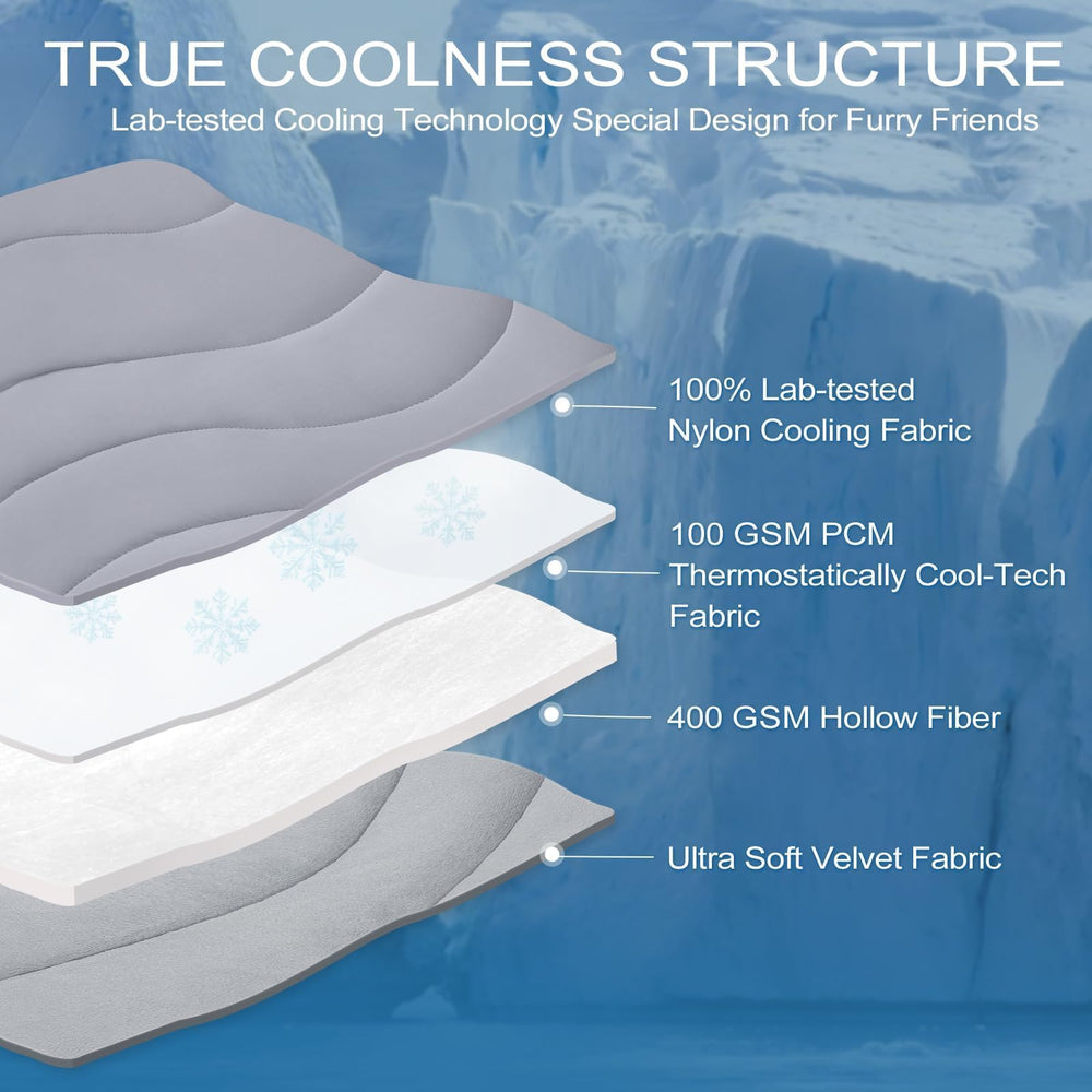 Cozyide texture Arc‑Chill gros plan montrant dispersion de chaleur efficace