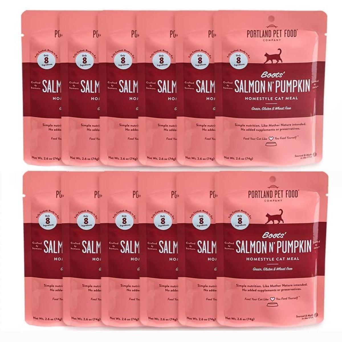 Portland Pet Food Company emballage avant montrant qualité human-grade