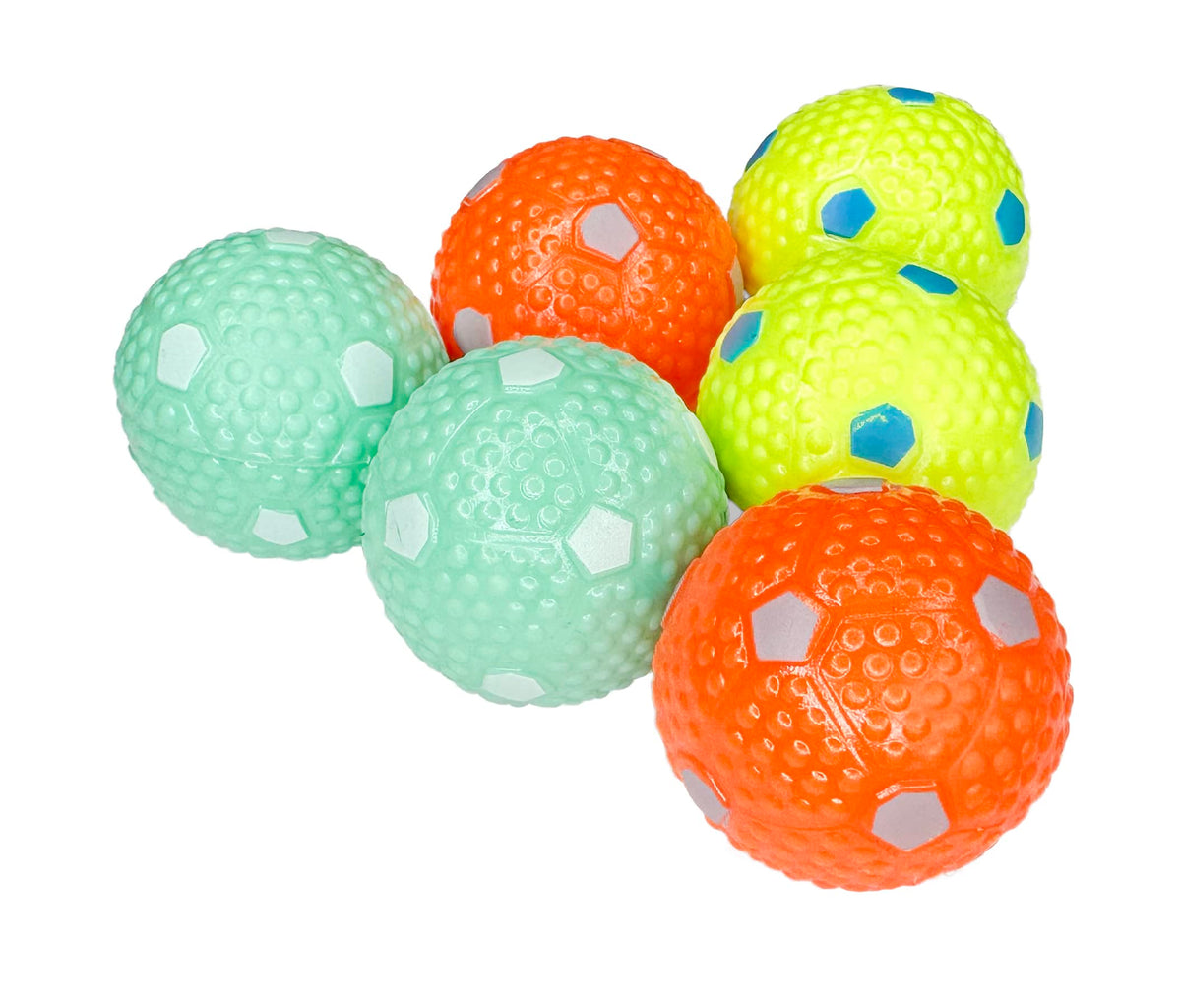 Crafts Central emballage avant montrant 6 balles colorées pour jeu rapide