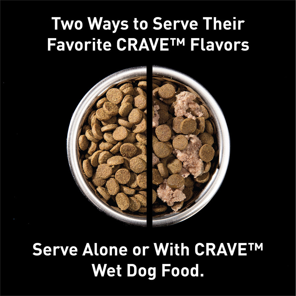 crave comparaison taille croquette pour doser selon race
