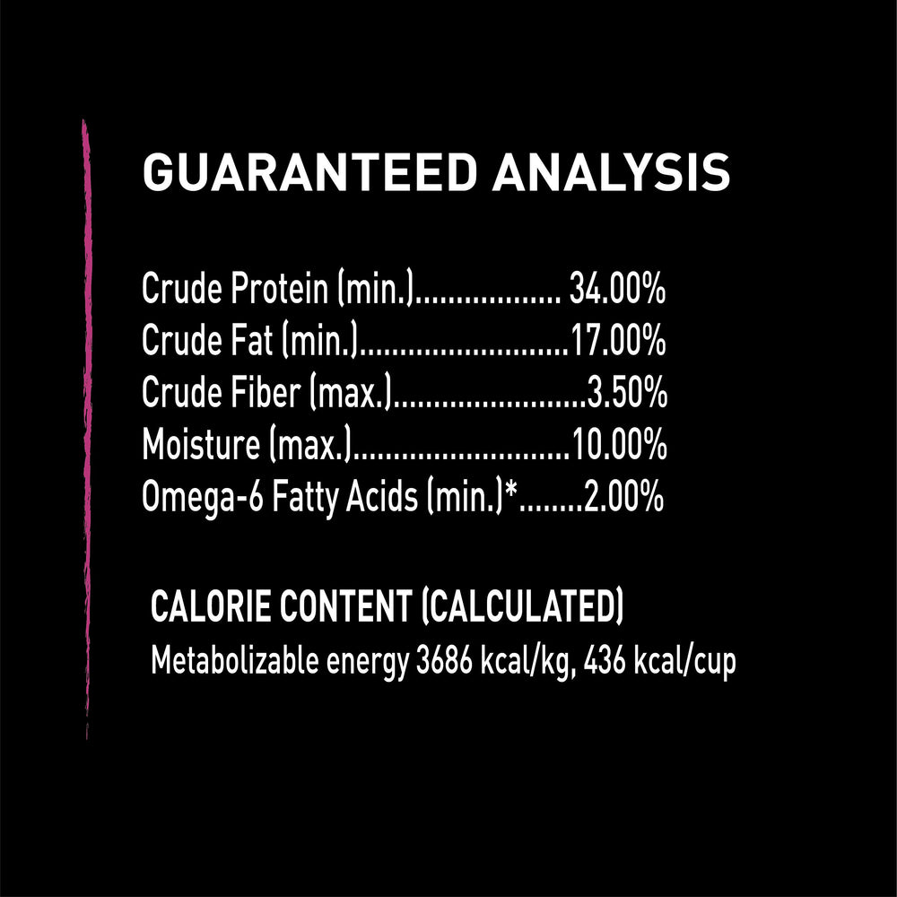 crave emballage côté montrant absence de céréales et clarté