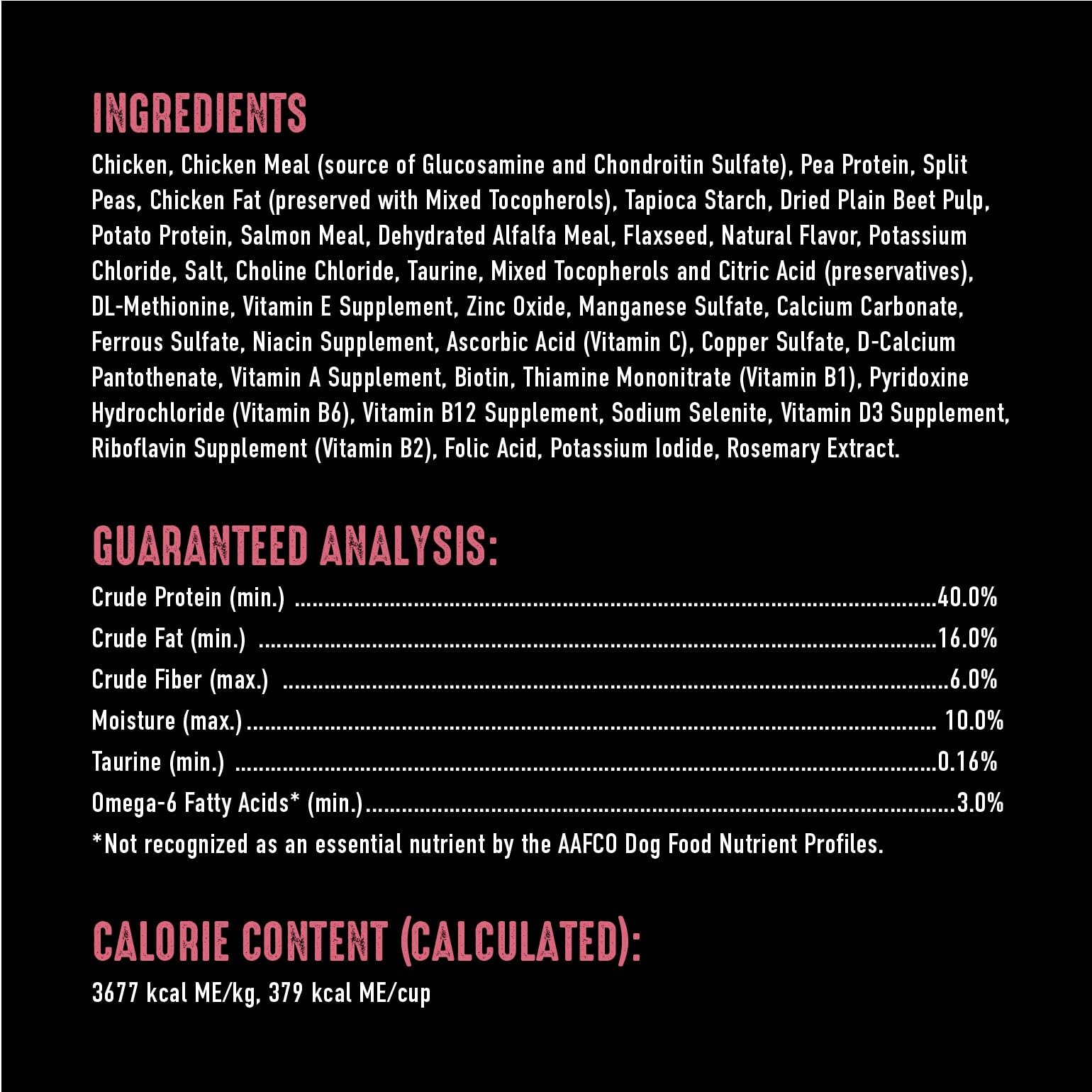 CRAVE comparaison taille des croquettes dans la main pour gestion portions