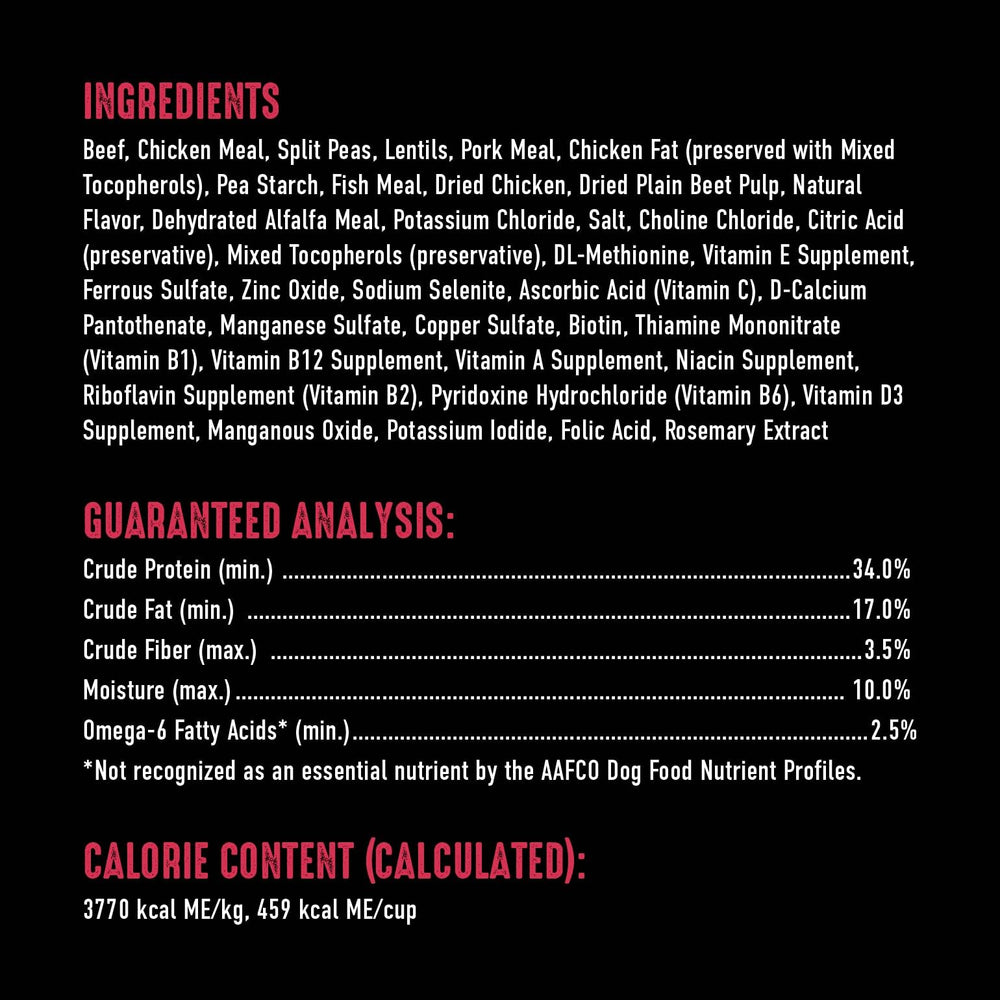 CRAVE croquettes dans la main indiquant taille et praticité de service