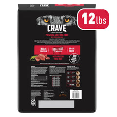CRAVE gros plan des croquettes montrant texture et appétence