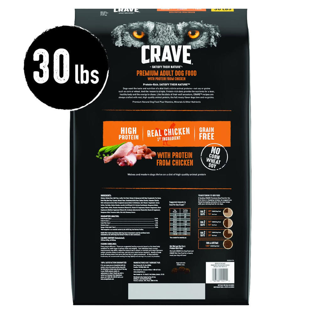 CRAVE gros plan sur la texture des croquettes pour meilleure appétence