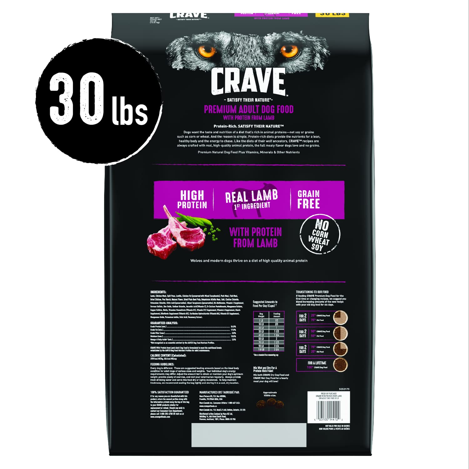 CRAVE gros plan des croquettes montrant texture et appétence