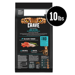 Crave gros plan sur la texture des croquettes montrant croquant et qualité protéique