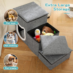 Crispedia condo intérieur avec coussin pour sommeil sécurisé et douillet