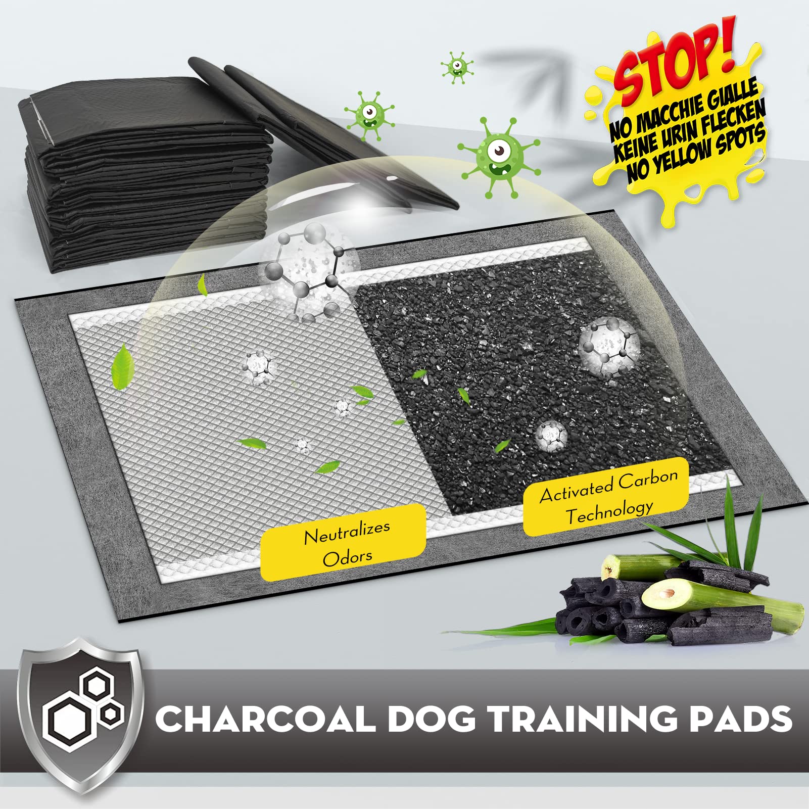 CROCI gros plan du motif matelassé 3D pour absorption rapide et confort