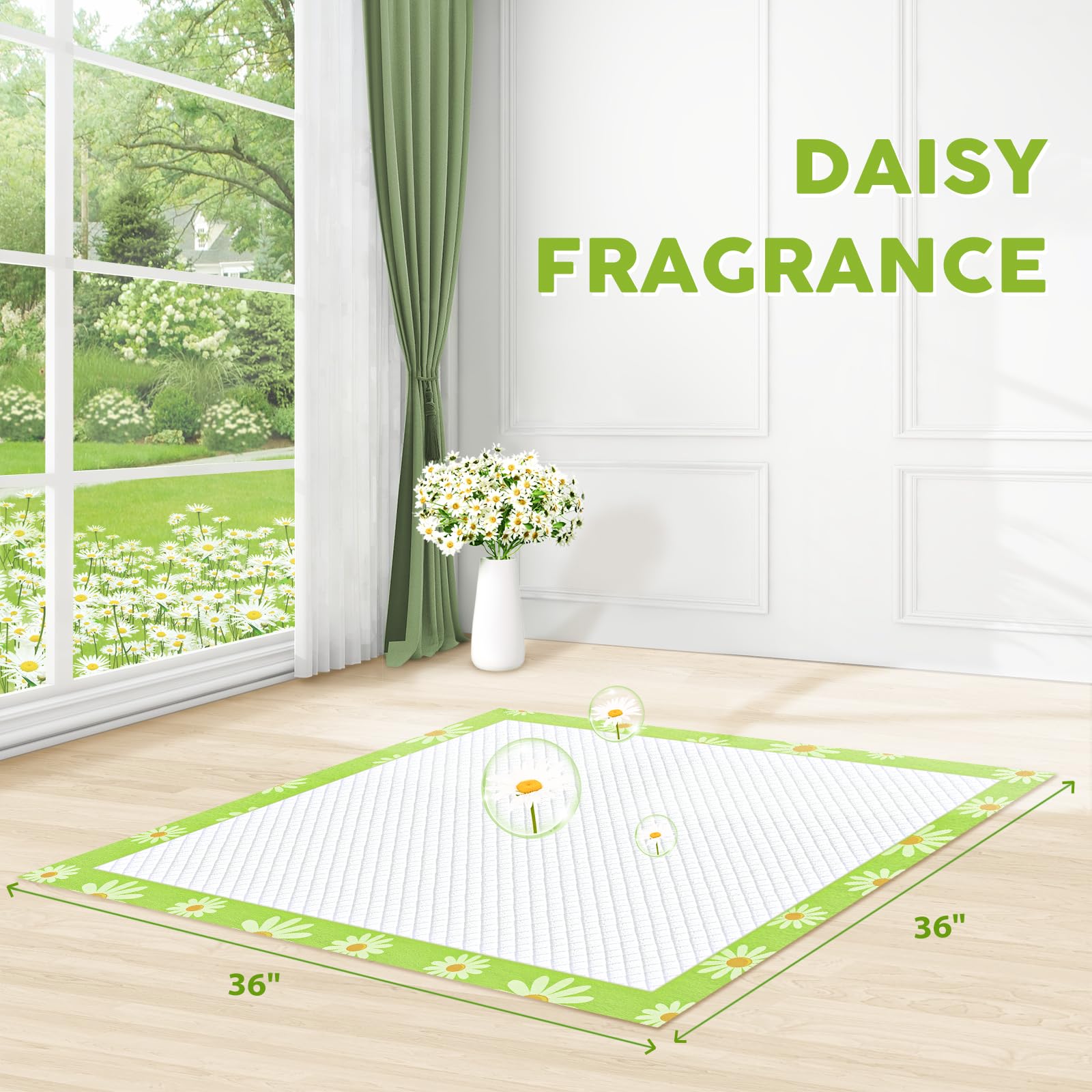 Croci tapis étalé 36x36in offrant grande surface pour grands chiens
