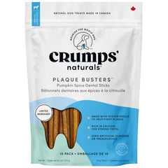 Crumps’ Naturals emballage avant montrant paquet de 8 et bénéfice naturel