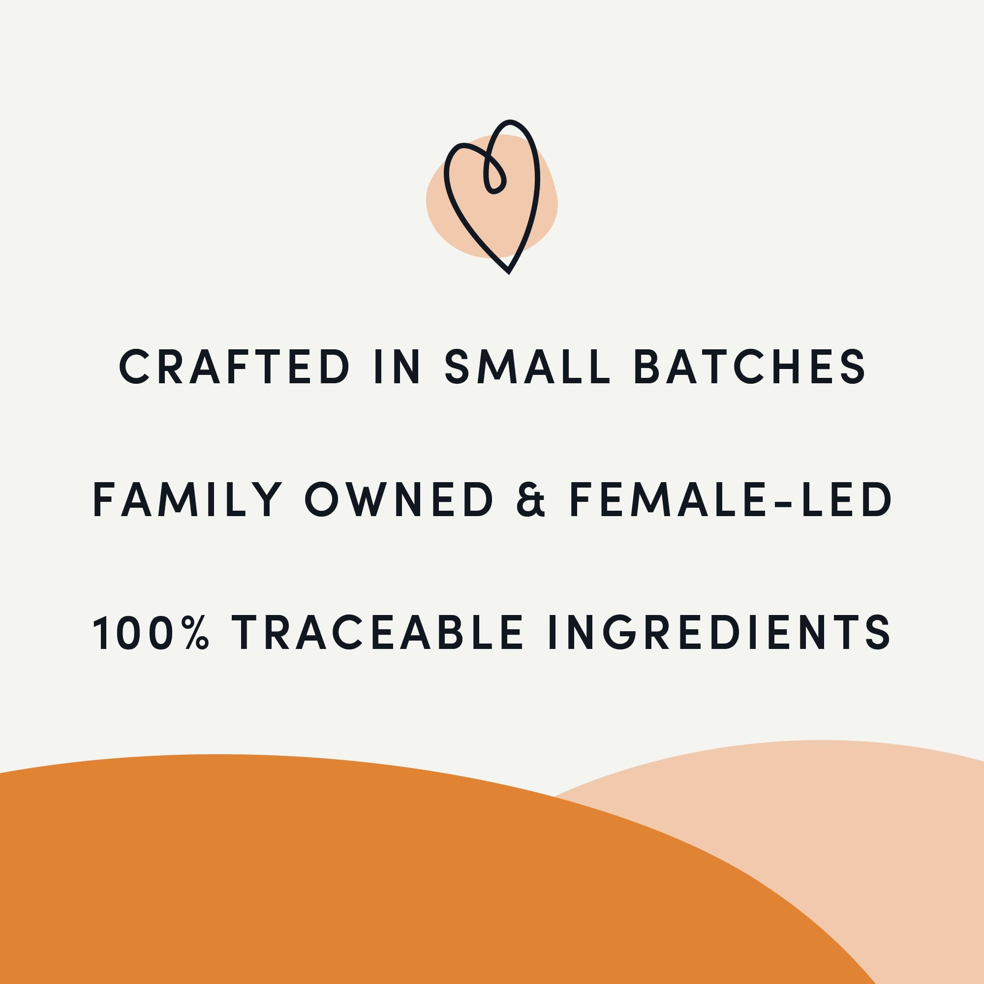 Crumps’ Naturals étiquette nutrition présentant ingrédients et absence d'additifs