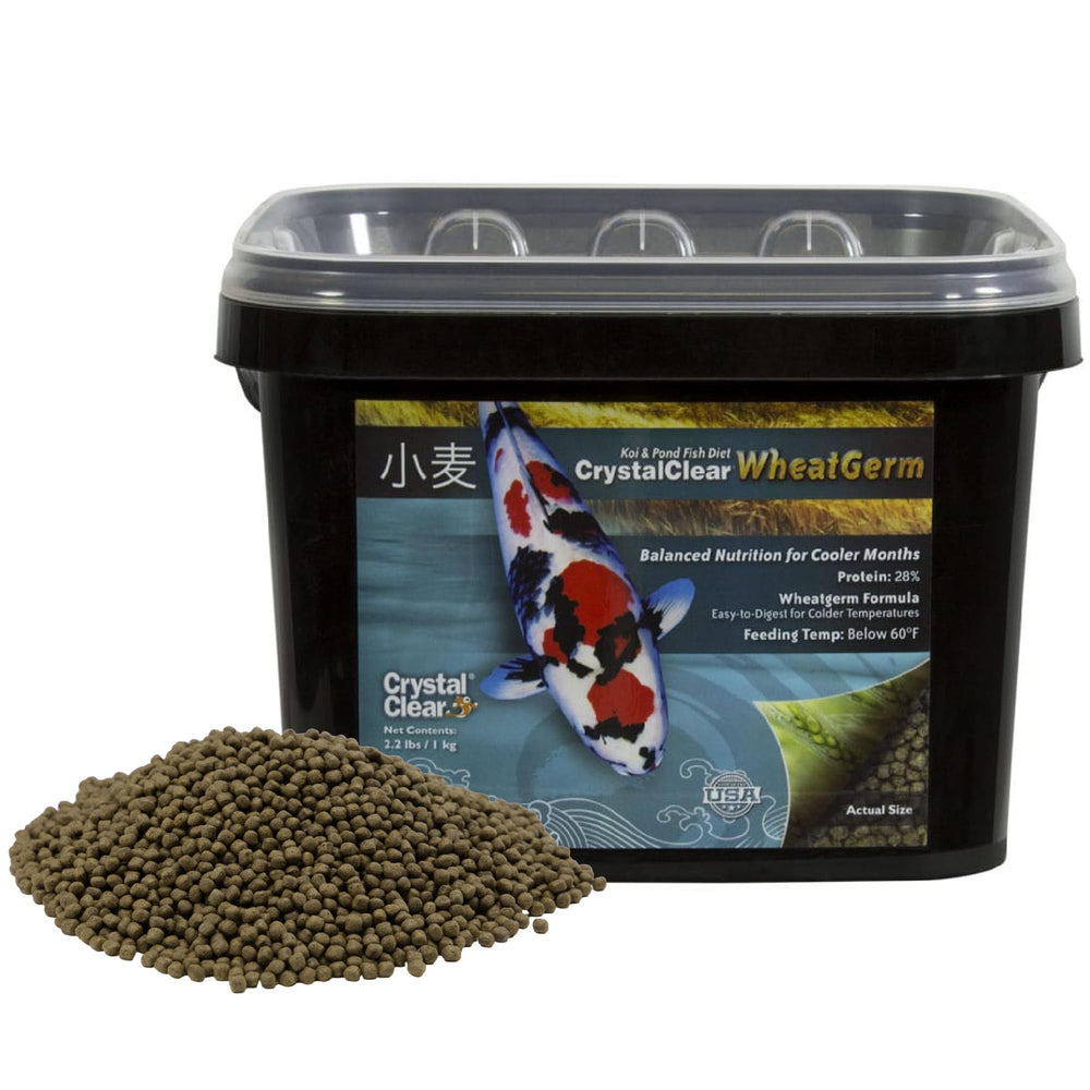 CrystalClear seau 2,2 lb montrant l'emballage pratique et le stockage facile