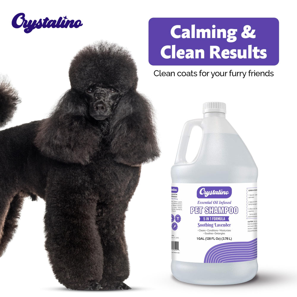 Crystalino étiquette détail ingrédients montrant avoine et aloe apaisants