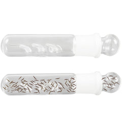 Cunguv tube en verre face avant montrant transparence et observation