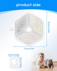 Cunina filtre en usage dans fontaine Smartoo démontrant installation simple