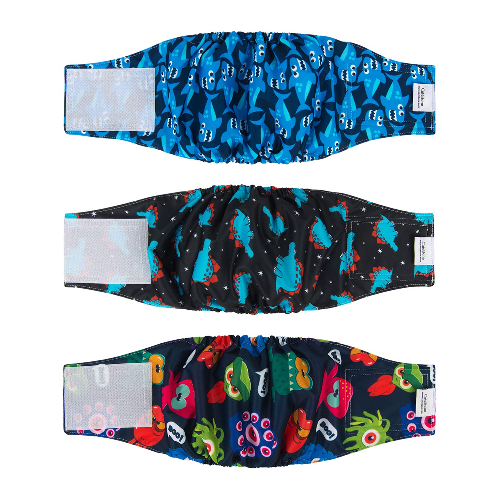 CuteBone bande ventrale face avant montrant coupe et maintien confortable
