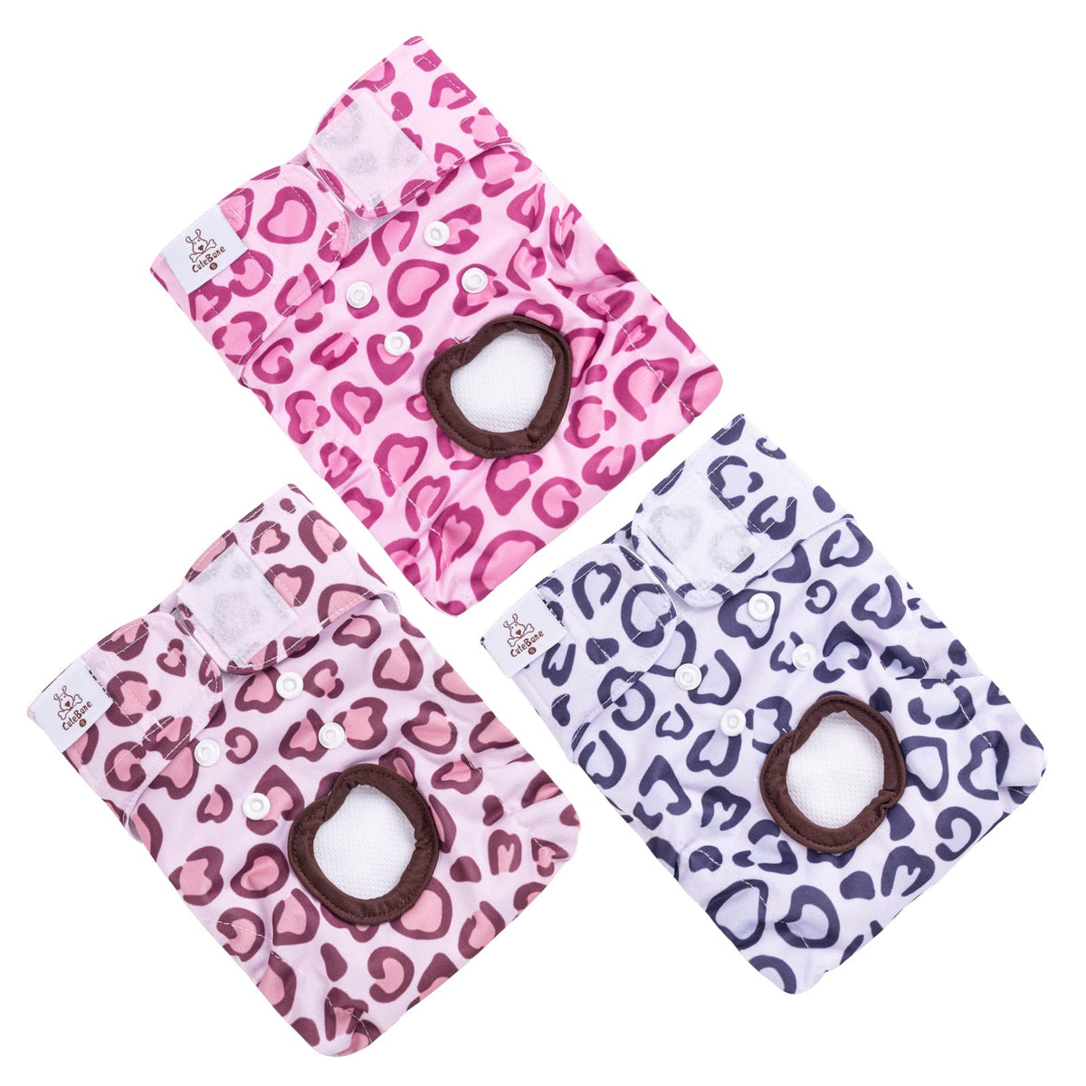 CuteBone vue avant de la couche, protection et confort visibles