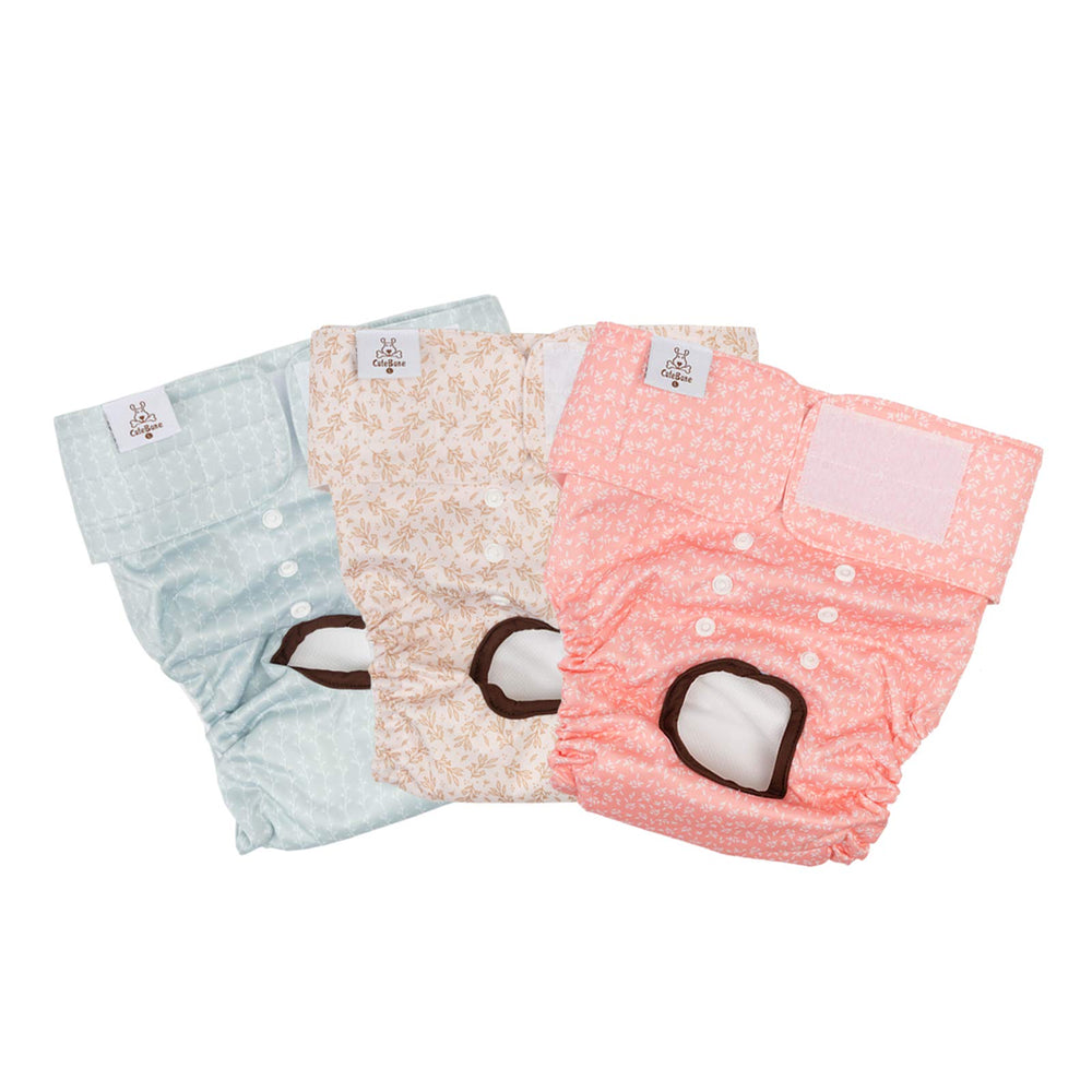 CuteBone gros plan matière imperméable et doublure douce anti-fuite