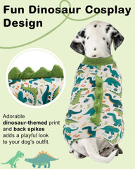 CuteBone dos avec cornes dinosaure ajoutant un look ludique et identifiable