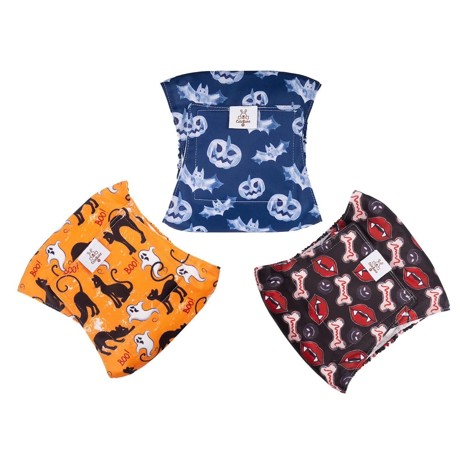 CuteBone motifs Halloween colorés pour identifier facilement chaque culotte