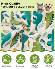 CuteBone pyjama dinosaure chien portant extérieur, confortable et photogénique