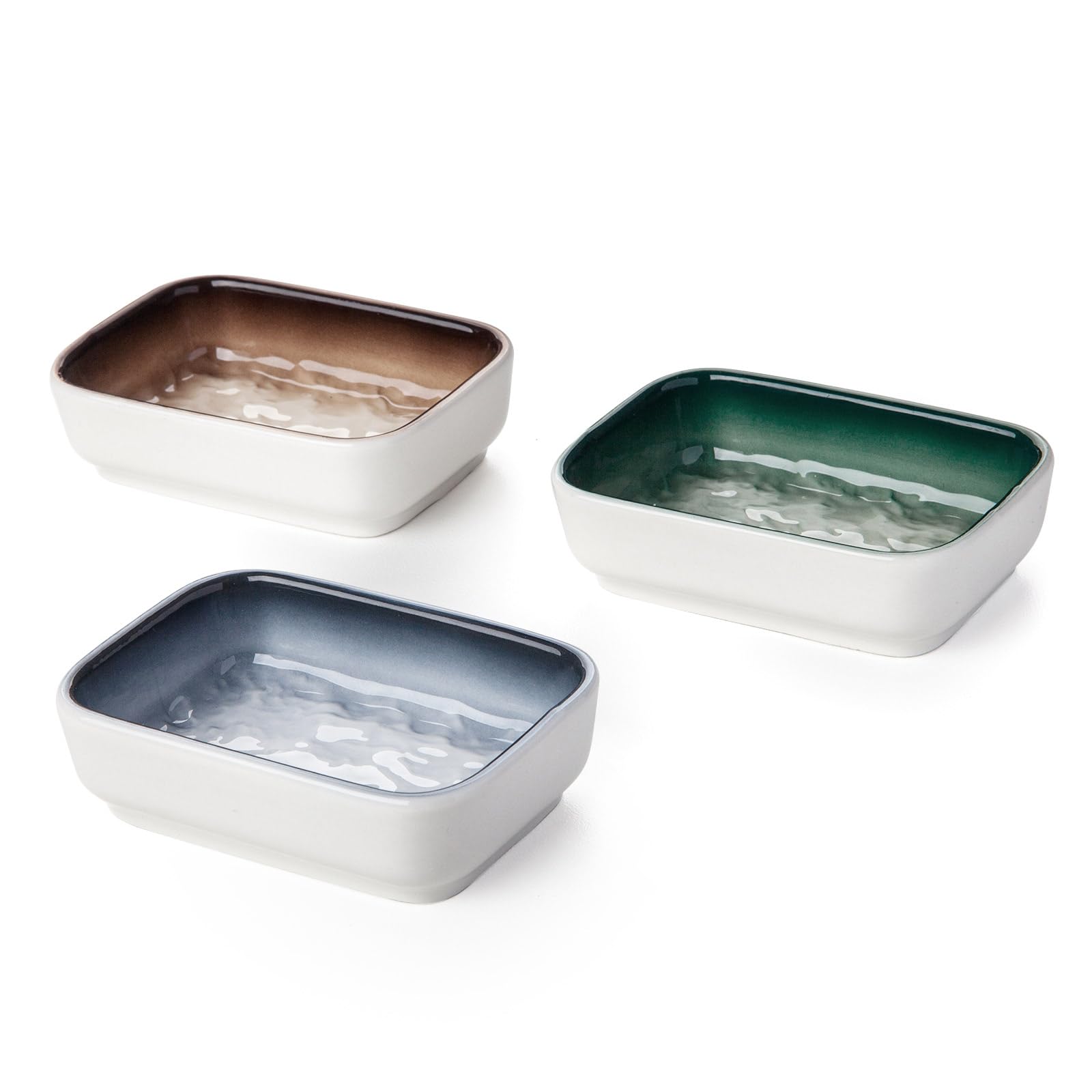 Cutomo bol bleu posé, sécurité alimentaire et design pratique