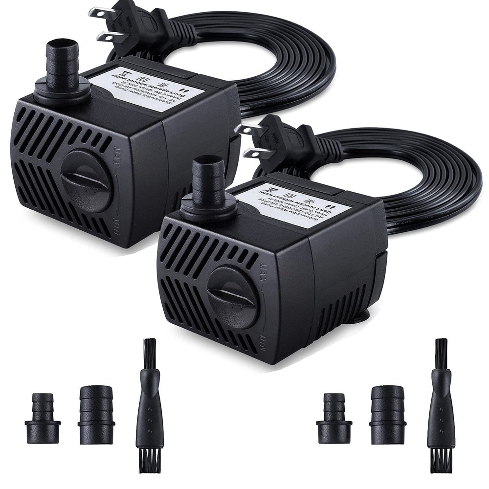 CWKJ pompe vue face avant, compacte et discrète pour aquarium