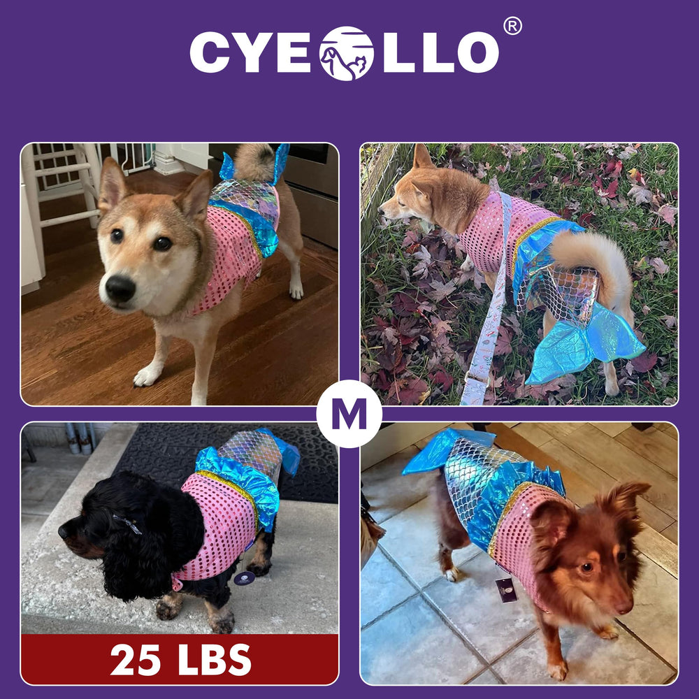 cyeollo costume sirène comparaison d'échelle pour choisir la bonne taille