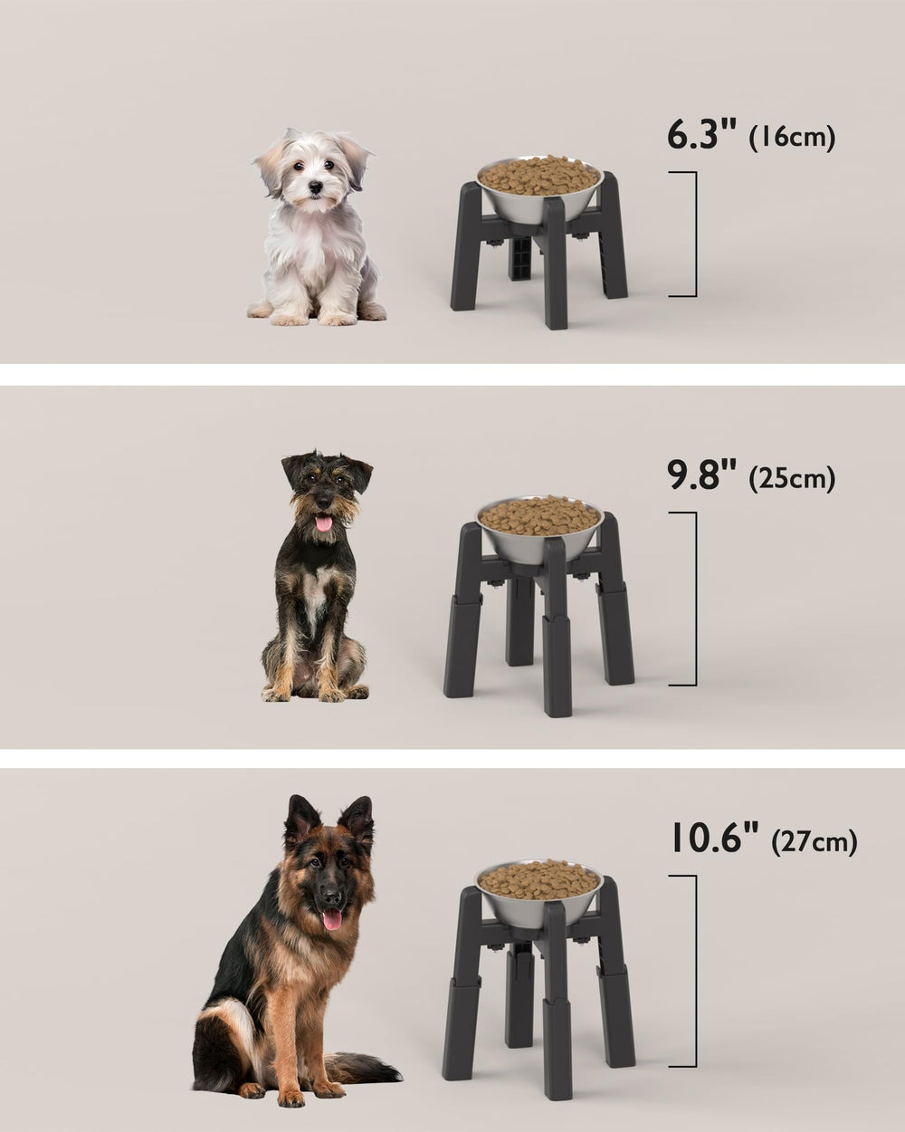 CZPET comparaison d'échelle avec une main, montre la taille réelle
