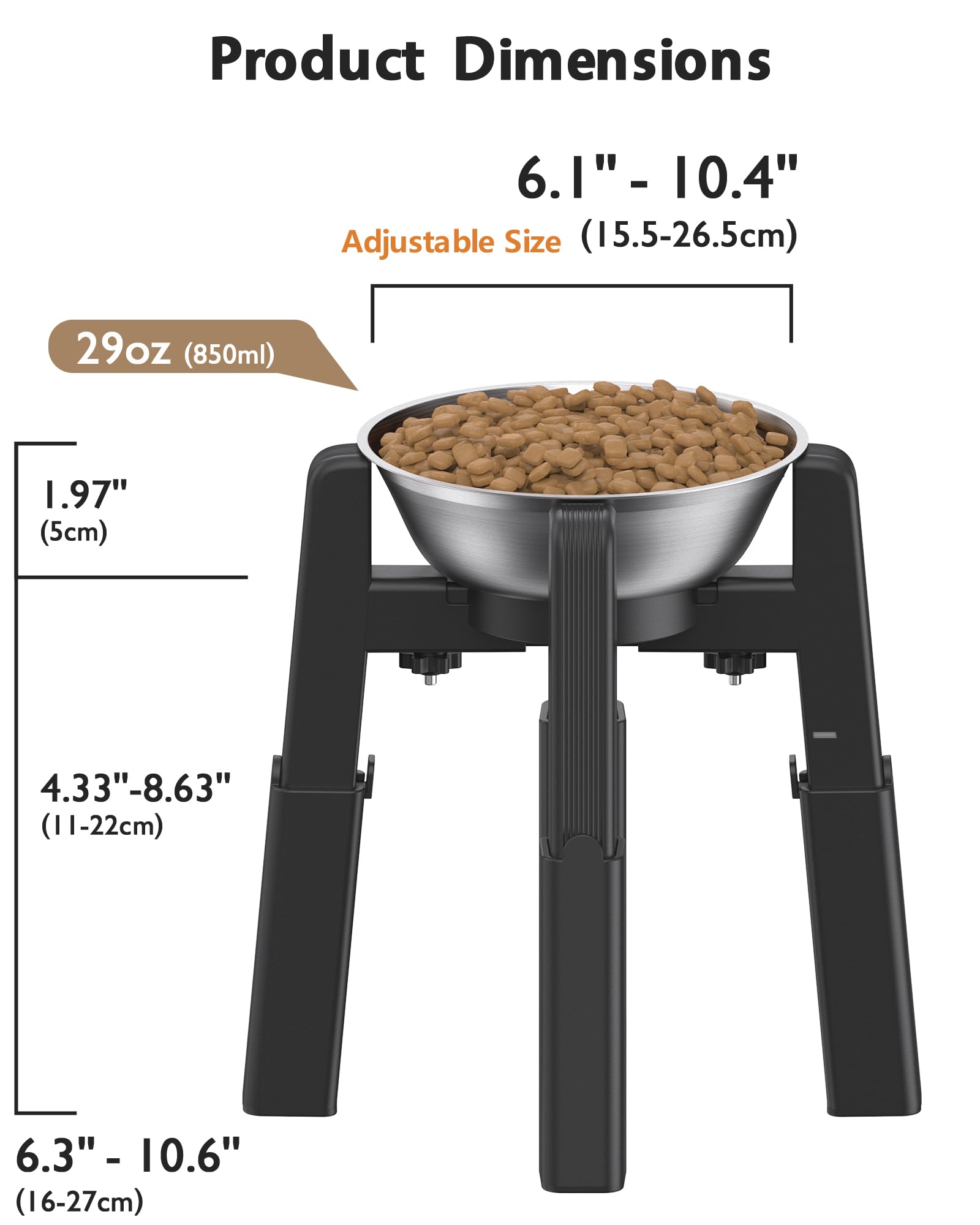 CZPET gamelle en cours d'utilisation par un chien, repas confortable