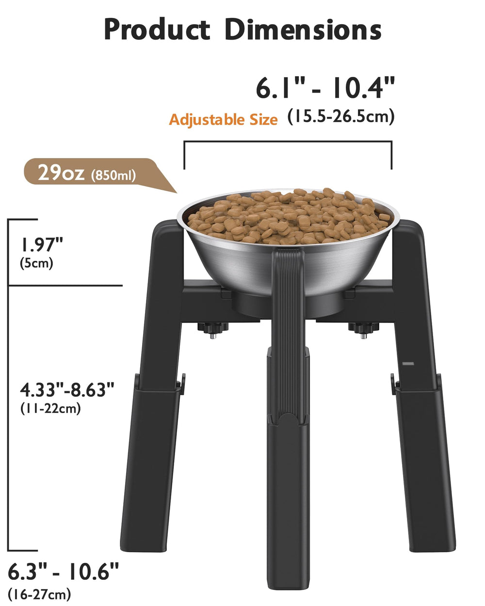 CZPET gamelle en cours d'utilisation par un chien, repas confortable