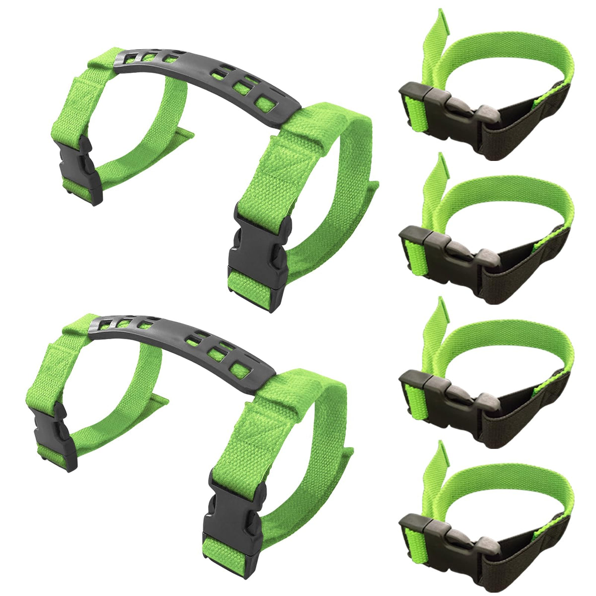 DaBoQQQ emballage des sangles Easy-Carry montrant le produit pratique