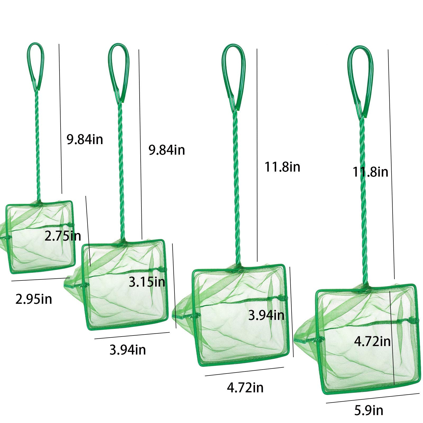 DAGUANZHI gros plan du maillage nylon fin, protection des nageoires