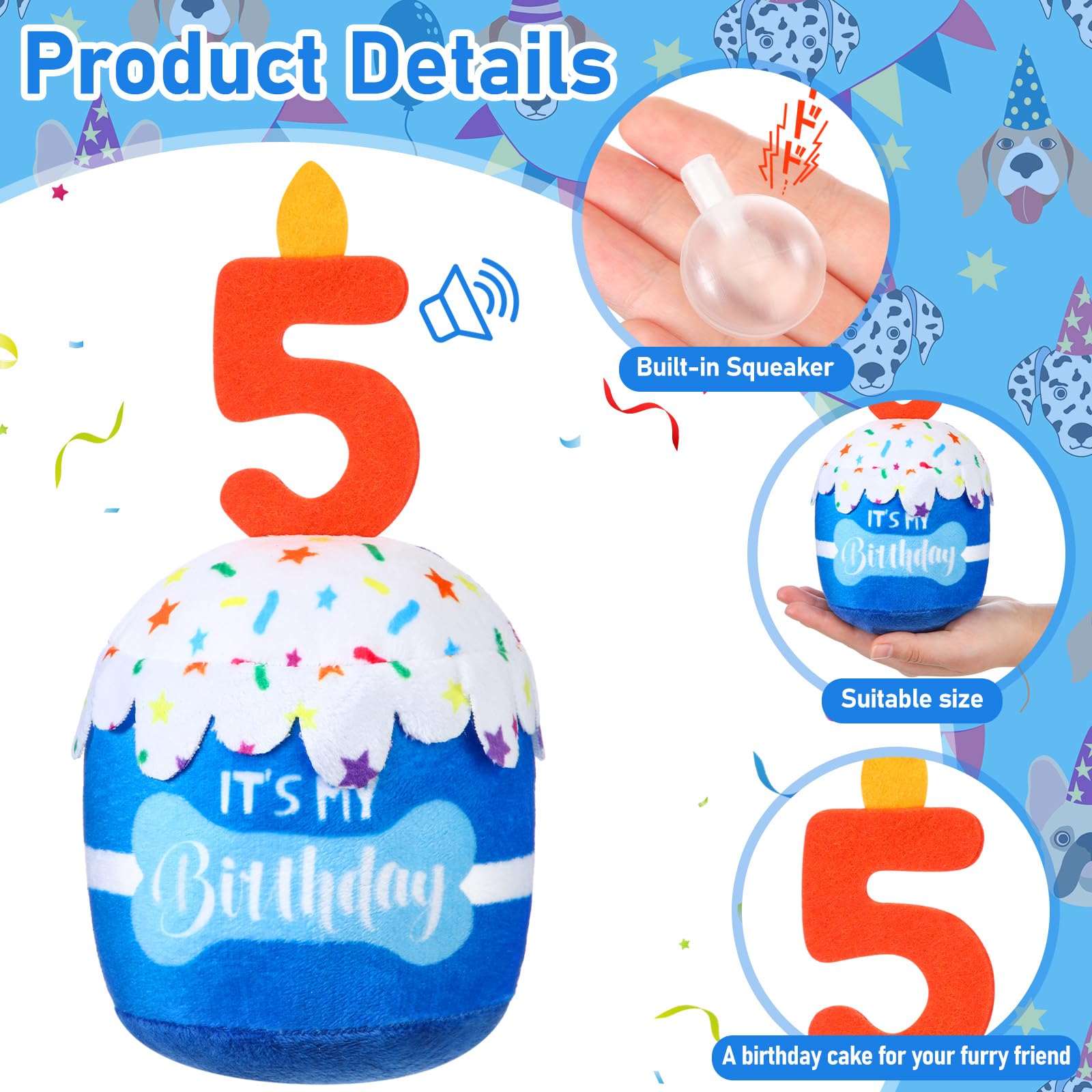 Dansydaisy gros plan bougies 3D soulignant l'aspect photo-friendly