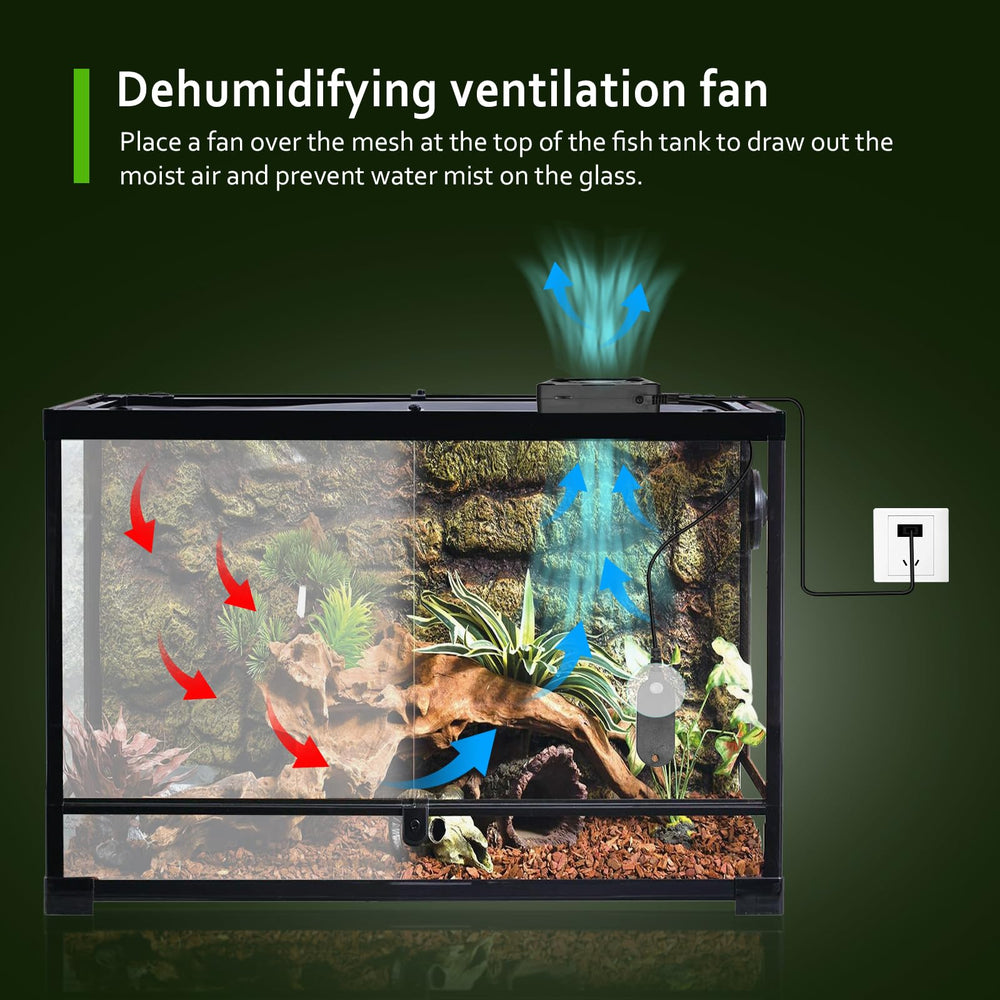 DAOTAILI vent installé sur grille montrant fixation simple et sûre