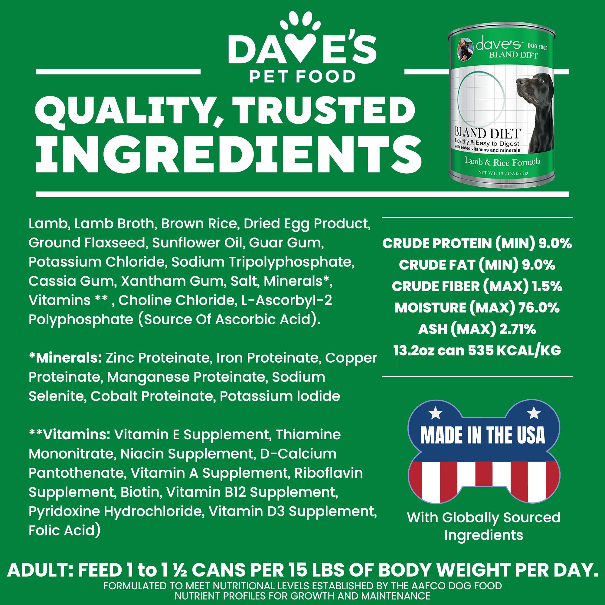 Dave's Pet Food portions conservées au réfrigérateur pour fraîcheur prolongée
