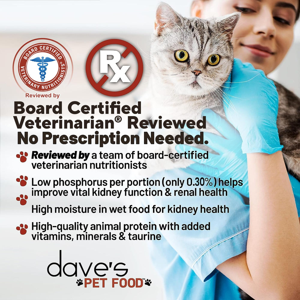 Dave's Pet Food gros plan bouillon illustrant meilleure prise de liquide