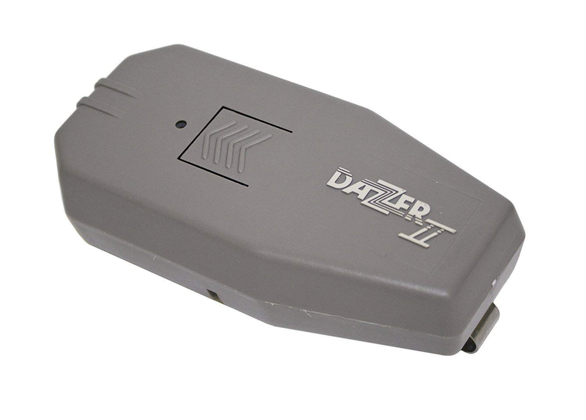 Dazzer Dog Dazer II face avant montrant la silhouette compacte et ergonomique pour une prise sûre