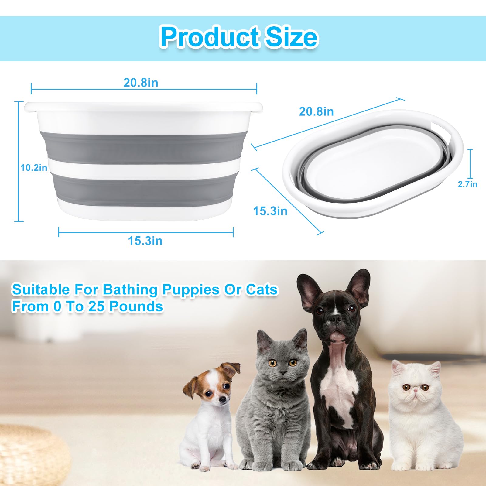 ddLUCK chien dans la baignoire, confort et simplicité pour le bain